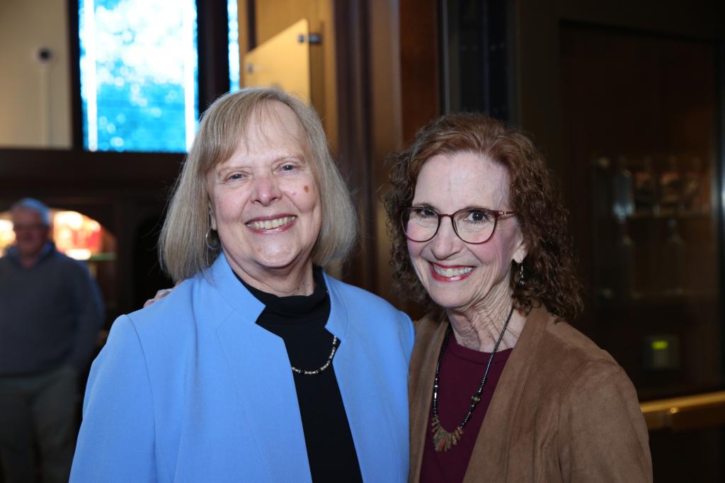 Karen Laughlin with Faculty