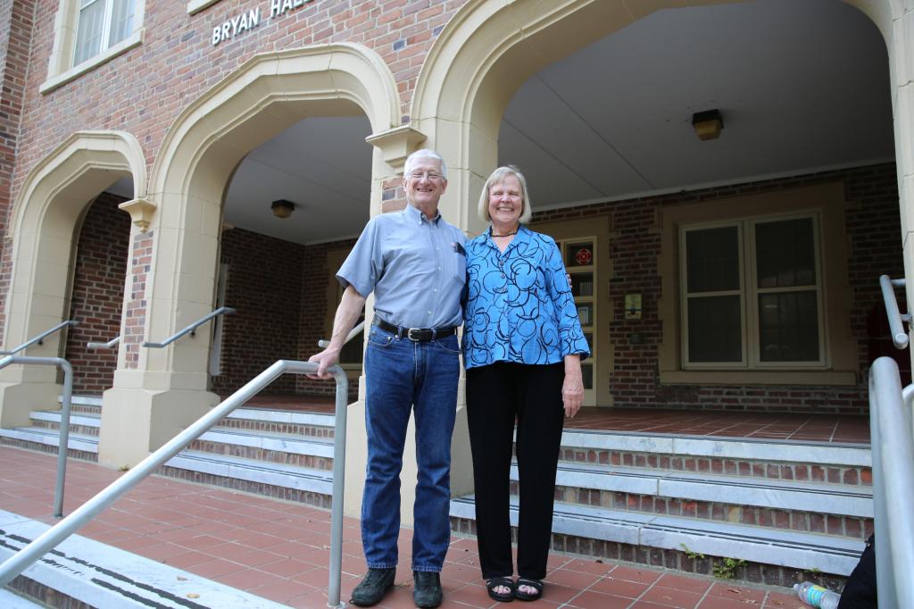 Karen Laughlin with Faculty