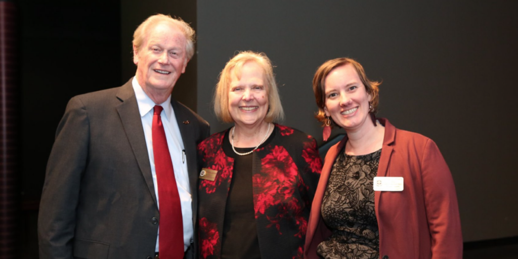 Karen and President Thrasher